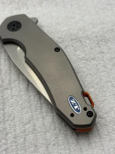 Zero Tolerance ZT 0220 Anso S35VN TI Flipper New In Box Discontinued