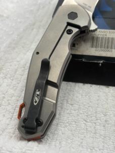 Zero Tolerance ZT 0220 Anso S35VN TI Flipper New In Box Discontinued