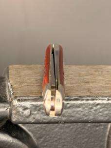 Like New Beautiful Vintage 1965-69 Red Bone Case 06244 Pen Knife