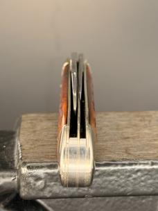 Vintage Wards USA Dogleg Jack Knife 1930s-40s  Great Snap, solid knife