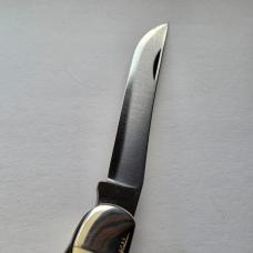 Vintage 1976 Schrade USA 260SC Scrimshaw American Eagle Folding Hunter Knife CIB