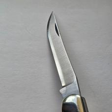 Vintage 1976 Schrade USA 260SC Scrimshaw American Eagle Folding Hunter Knife CIB