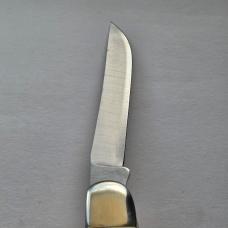 Vintage 1976 Schrade USA 260SC Scrimshaw American Eagle Folding Hunter Knife CIB