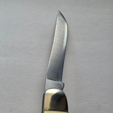 Vintage 1976 Schrade USA 260SC Scrimshaw American Eagle Folding Hunter Knife CIB