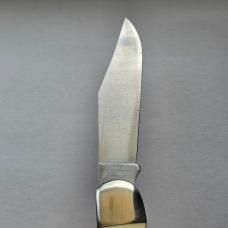 Vintage 1976 Schrade USA 260SC Scrimshaw American Eagle Folding Hunter Knife CIB