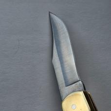 Vintage 1982 Schrade USA SC507 Scrimshaw Bighorn Ram Lockback Knife CIB Sheath