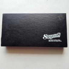 Vintage 1982 Schrade USA SC507 Scrimshaw Bighorn Ram Lockback Knife CIB Sheath