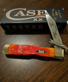 2026 Case XX Tequila Sunrise Barnboard Jig "Dad" Cheetah Cub 