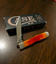 2026 Case XX Tequila Sunrise Barnboard Jig "Dad" Cheetah Cub 