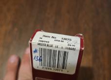 2002 Case XX Limited Edition Mediterranean Blue Bone Trapper 1 of 2500