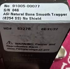 2023 Case Harvey's Hardware exclusive Trapper 6254 SS. Beautiful Smooth Natural Bone handles. NIB