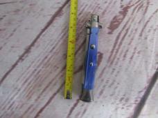 Frank Beltrame 11" Italian Stiletto Blue Pearloid – Authentic Frank B