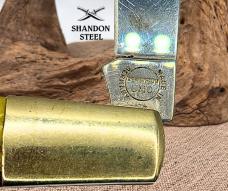 Remington Stagalon Single Blade Barlow Clip Point Pocket Knife Germany (172)
