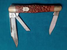 VINTAGE CAMILLUS MCGREW USA HILLBILLY CLASSIC CARPENTERS WHITTLER FOLDING POCKET KNIFE KNIVES OLD