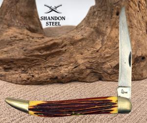 QUEEN STEEL USA VINTAGE WINTERBOTTOM DELRIN TOOTHPICK FOLDING POCKET KNIFE 111