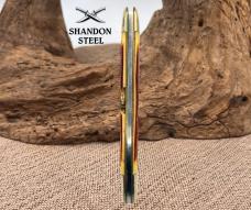 QUEEN STEEL USA VINTAGE WINTERBOTTOM DELRIN TOOTHPICK FOLDING POCKET KNIFE (111)