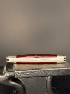 VINTAGE 1975 CASE XX USA 6383 WHITTLER KNIFE GORGEOUS RED BONE