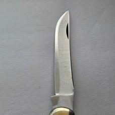Vintage 1976 Schrade USA 260SC Scrimshaw American Eagle Folding Hunter Knife CIB