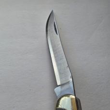 Vintage 1976 Schrade USA 260SC Scrimshaw American Eagle Folding Hunter Knife CIB