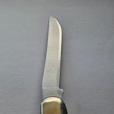 Vintage 1976 Schrade USA 260SC Scrimshaw American Eagle Folding Hunter Knife CIB