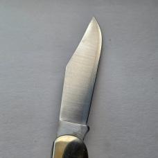 Vintage 1976 Schrade USA 260SC Scrimshaw American Eagle Folding Hunter Knife CIB