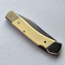 Vintage 1982 Schrade USA LB5 Bald Eagle Commemorative Lockback Knife CIB Box Sheath