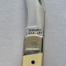 Vintage 1982 Schrade USA LB5 Bald Eagle Commemorative Lockback Knife CIB Box Sheath