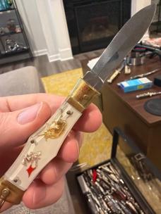 Japanese Dagger Blade Coke Bottle Bullfighter