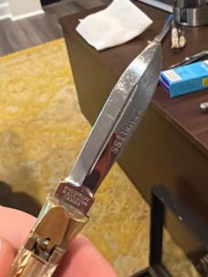 Japanese Dagger Blade Coke Bottle Bullfighter