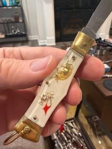 Japanese Dagger Blade Coke Bottle Bullfighter