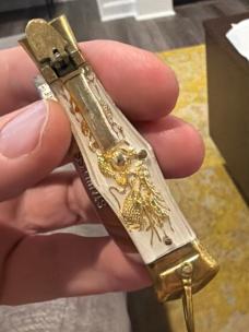 Japanese Dagger Blade Coke Bottle Bullfighter