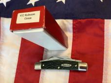 Robeson MasterCraft (by Queen) Congress w/ Sweet Green Bone Handles -NOS in orig box
