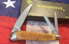 1995 Winchester Seahorse Whittler (Mdl# 39081) w/ Green Bone Handles
