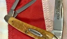 1995 Winchester Seahorse Whittler (Mdl# 39081) w/ Green Bone Handles