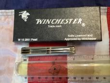 1991 Winchester Gunstock Knife (Mdl# 2851 P) w/ Mother of Pearl Handles