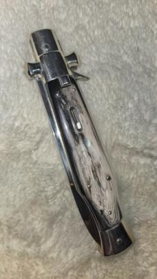 MINT - 5mm AGA CAMPOLIN BLACK WIDOW - BEAUTIFUL BRAZILIAN HORN