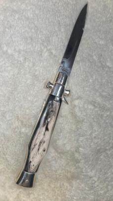 MINT - 5mm AGA CAMPOLIN BLACK WIDOW - BEAUTIFUL BRAZILIAN HORN