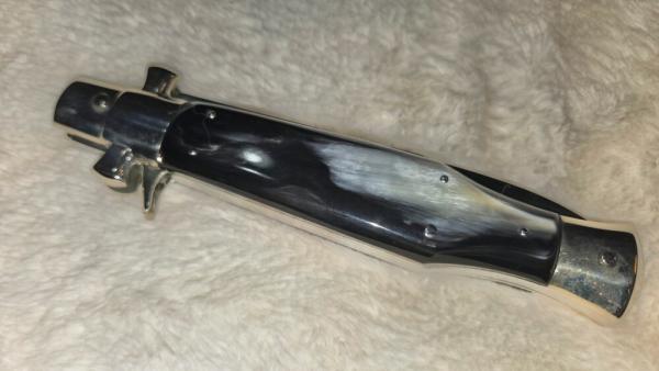 MINT - 5MM AGA CAMPOLIN BLACK WIDOW - BEAUTIFUL BRAZILIAN HORN MINT - 5MM AGA CAMPOLIN BLACK WIDOW - BEAUTIFUL BRAZILIAN HORN