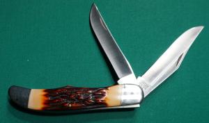 VINTAGE CAMILLUS quotBIG JACKquot 2  BLADE FOLDING KNIFE  26