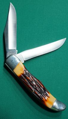 VINTAGE CAMILLUS "BIG JACK" 2  BLADE FOLDING KNIFE  #26