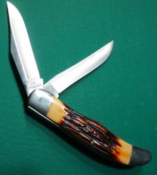 VINTAGE CAMILLUS "BIG JACK" 2  BLADE FOLDING KNIFE  #26