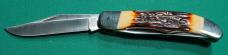 VINTAGE CAMILLUS "BIG JACK" 2  BLADE FOLDING KNIFE  #26