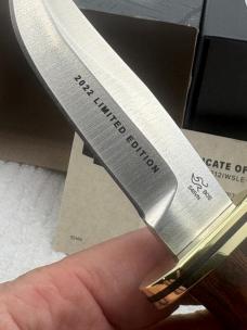 Buck Legacy Limited Production 212 Ranger Fixed Blade Made In 2022 In USA NIB 