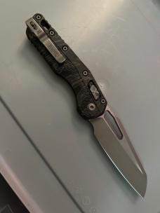 Microtech MSI NIB tiger stripe. 