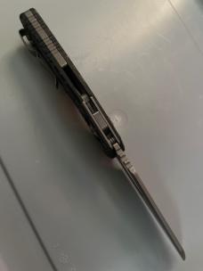 Microtech MSI NIB tiger stripe. 