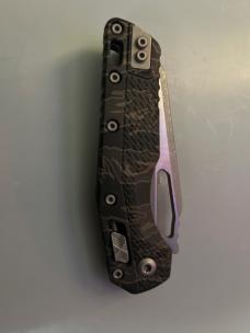 Microtech MSI NIB tiger stripe. 