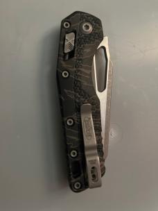 Microtech MSI NIB tiger stripe. 
