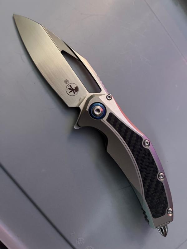 Microtech / RIke Collab. MATRIX! NICE KNIFE! NIB! Microtech / RIke Collab. MATRIX! NICE KNIFE! NIB!
