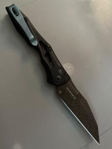 Kershaw auto DAMASCUS …NIB 