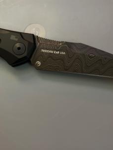 Kershaw auto DAMASCUS …NIB 